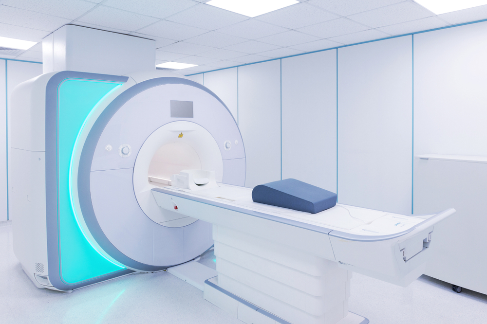 Magnetic resonance imaging scan device in Hospital